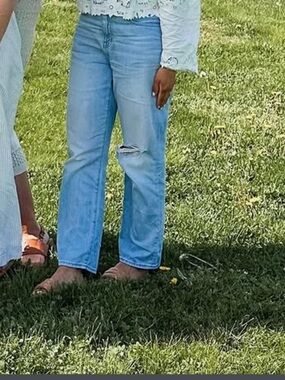 Madewell 90s vintage crop jeans